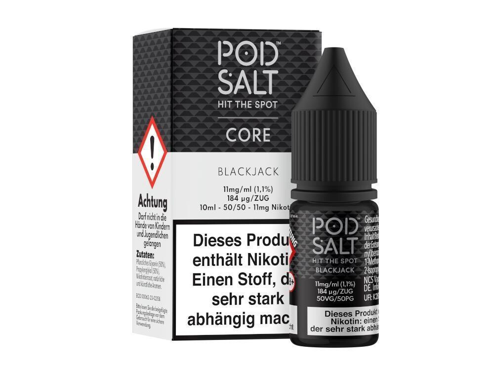 Pod Salt Core - Blackjack - Nikotinsalz Liquid