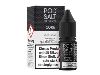 Pod Salt Core - Blackjack - Nikotinsalz  box
