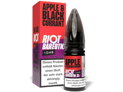 Riot Squad - BAR EDTN. - Apple Blackcurrant - Nikotinsalz...