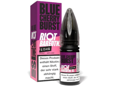 Riot Squad - BAR EDTN. - Blue Cherry Burst - Nikotinsalz...