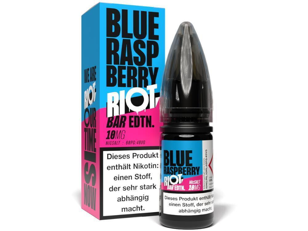 Riot Squad - BAR EDTN. - Blue Raspberry - Nikotinsalz Liquid