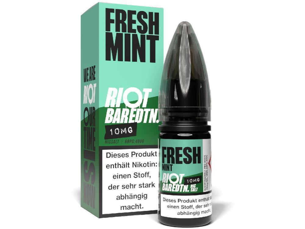 Riot Squad - BAR EDTN. - Fresh Mint - Nikotinsalz Liquid