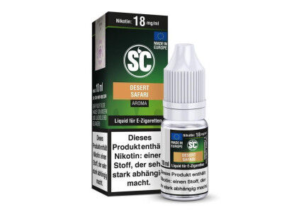 SC Liquid - Desert Safari Tabak - 3 mg/ml (10er Packung)