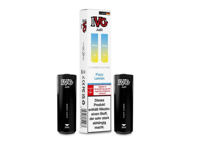 IVG Air Pod (2 Stück pro Packung) - Fizzy Lemon - 20...
