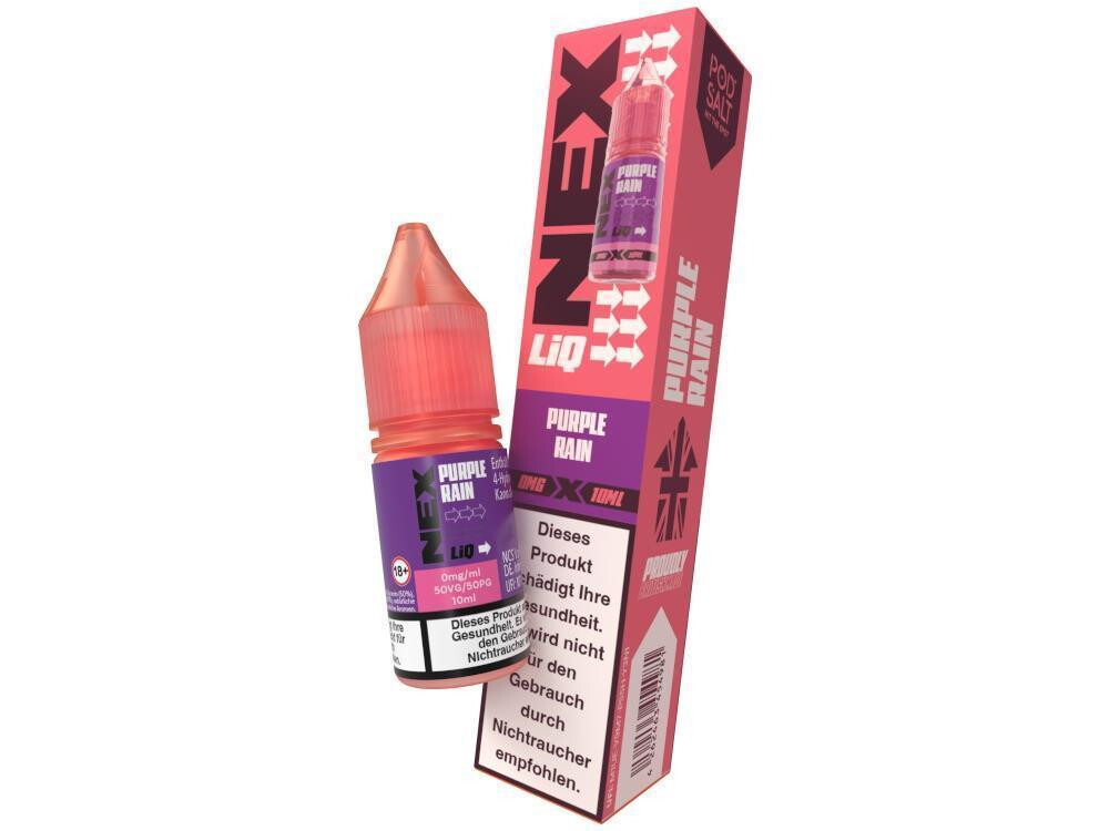 Pod Salt NexLiq - Purple Rain - Nikotinsalz Liquid