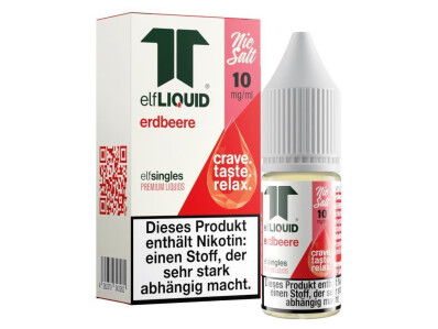Elf-Liquid - Single - Erdbeere - Nikotin box
