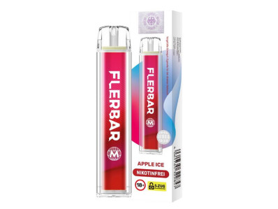 Flerbar M Einweg E-Zigarette - Apple Ice box