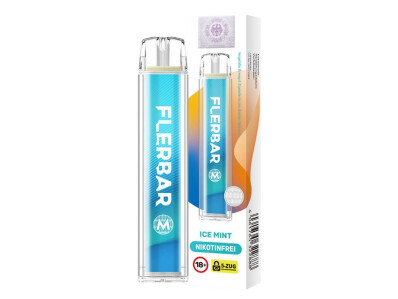 Flerbar M Einweg E-Zigarette - Ice Mint  box