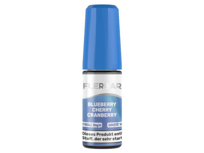 Flerbar Liquid - Blueberry Cherry Cranbe box