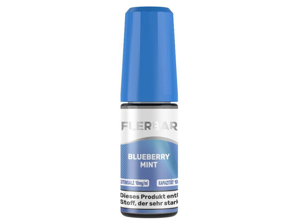 Flerbar Liquid - Blueberry Mint - Nikotinsalz Liquid