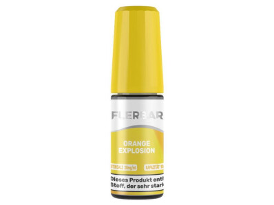 Flerbar Liquid - Orange Explosion - Nikotinsalz Liquid -...