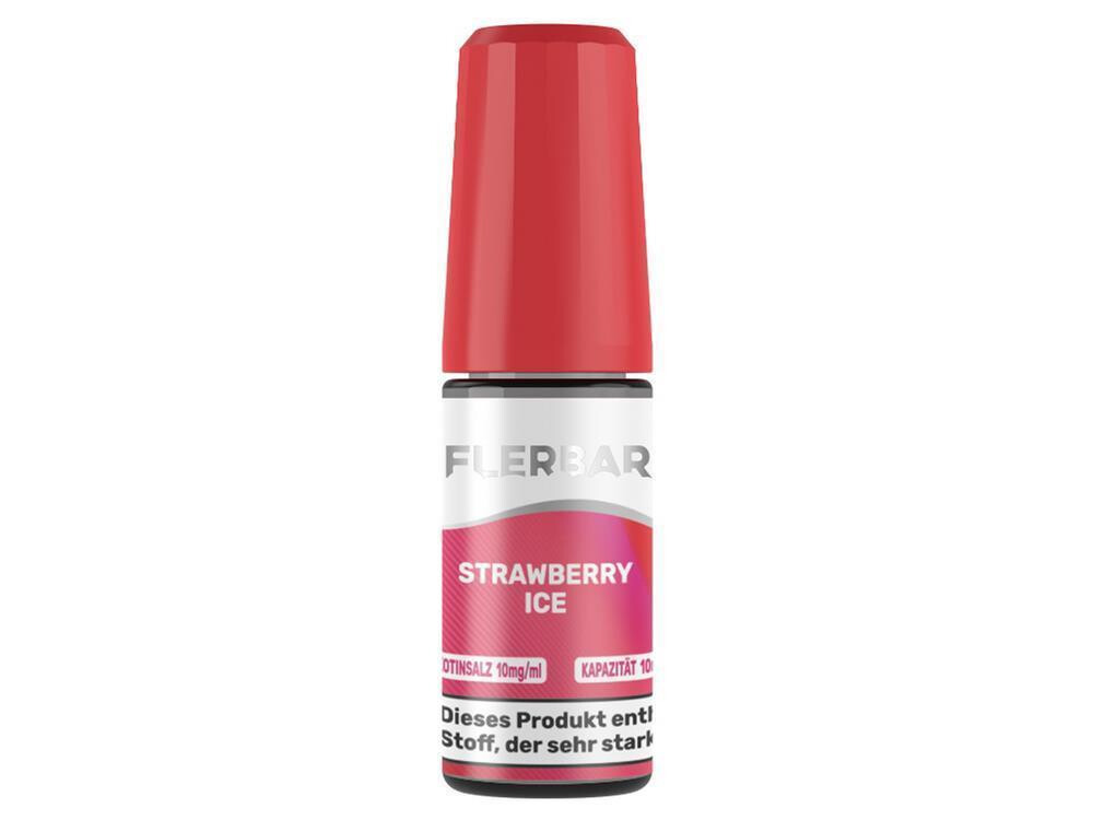 Flerbar Liquid - Strawberry Ice - Nikotinsalz Liquid