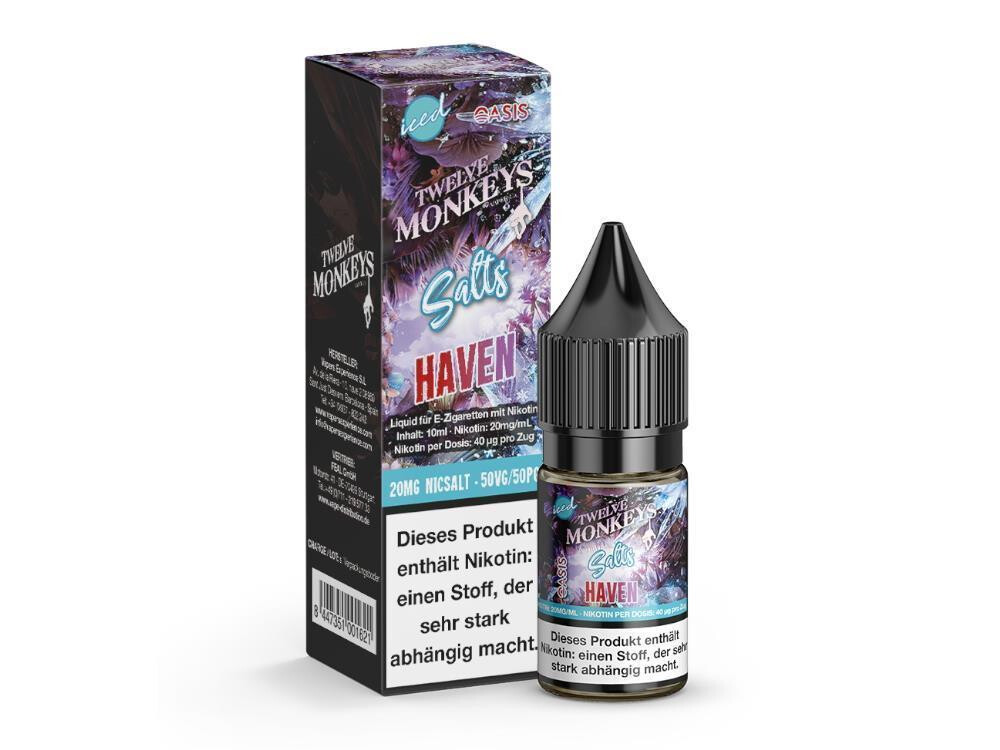 Twelve Monkeys - Iced - Haven Nikotinsalz Liquid