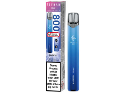 Elfbar 800 Einweg E-Zigarette - Blueberry - 20 mg/ml (1er...