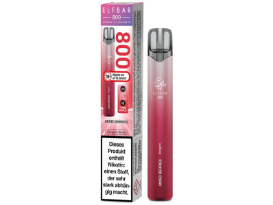 Elfbar 800 Einweg E-Zigarette - Mixed Berries - 20 mg/ml...