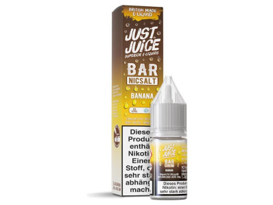 Just Juice - Bar - Banana - Nikotinsalz Liquid - 10 mg/ml...