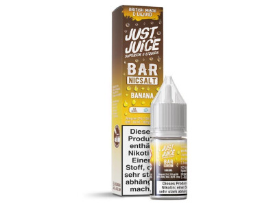 Just Juice - Bar - Banana - Nikotinsalz Liquid - 20 mg/ml...