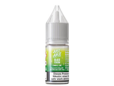Just Juice - Bar - Lemon & Lime - Nikotinsalz Liquid...