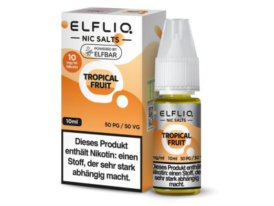 ELFLIQ - Tropical Fruit - Nikotinsalz Liquid - 10 mg/ml...