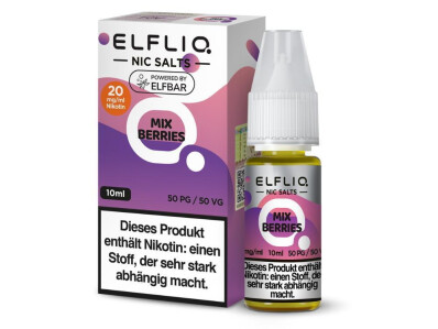ELFLIQ - Mix Berries - Nikotinsalz Liquid - 20 mg/ml (1er...