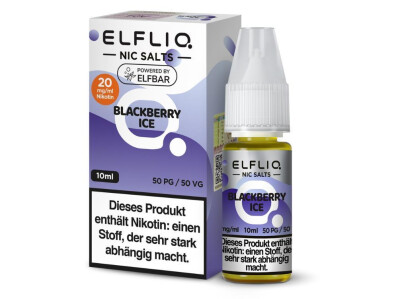 ELFLIQ - Blackberry Ice - Nikotinsalz Liquid - 20 mg/ml...
