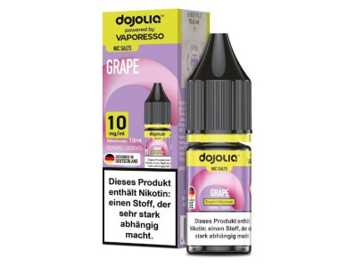 Dojoliq - Grape - Nikotinsalz Liquid - 1 box