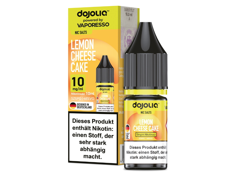 Dojoliq - Lemon Cheese Cake - Nikotinsalz Liquid