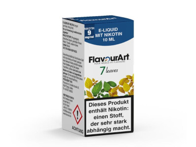 FlavourArt - 7 Leaves E-Zigaretten Liqui box