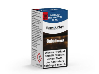 FlavourArt - Cuban Avana E-Zigaretten Liquid