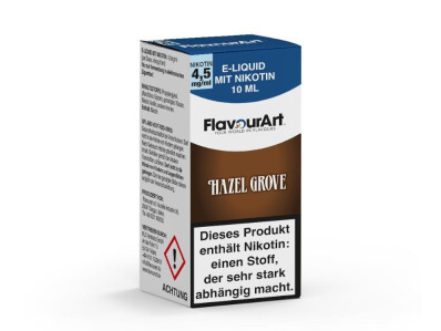 FlavourArt - Hazel Grove E-Zigaretten Liquid - 4,5 mg/ml...
