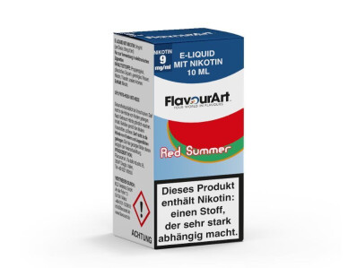 FlavourArt - Red Summer E-Zigaretten Liq box