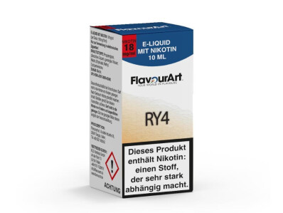 FlavourArt - RY4 E-Zigaretten Liquid - 1 box