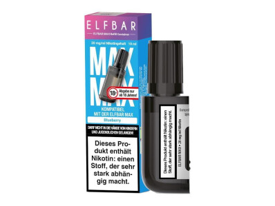 Elfbar Max Refill Container Blueberry - 20 mg/ml (1er...