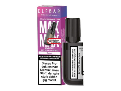 Elfbar Max Refill Container Grape - 20 mg/ml (1er Packung)