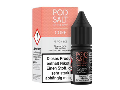 Pod Salt Core - Peach Ice - Nikotinsalz Liquid
