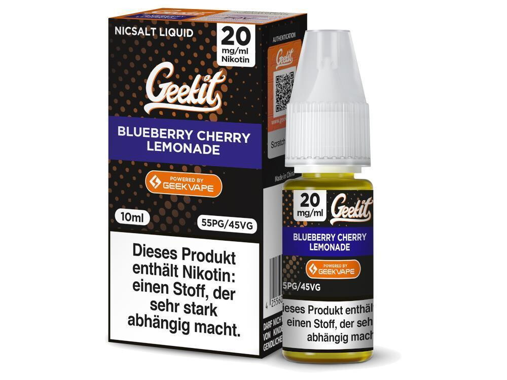 GeekVape Geekit - Blueberry Cherry Lemonade - Nikotinsalz...