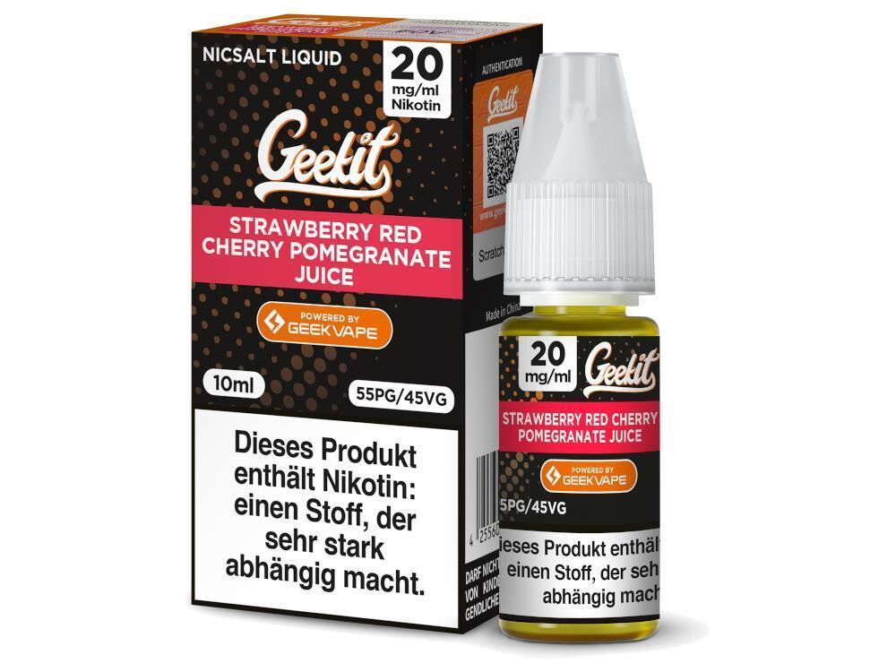 GeekVape Geekit - Strawberry Red Cherry Pomegranate Juice...