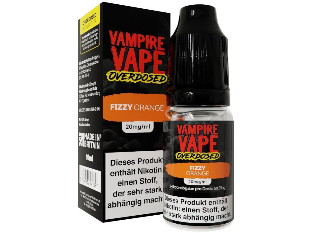 Vampire Vape - Overdosed - Fizzy Orange - Nikotinsalz Liquid
