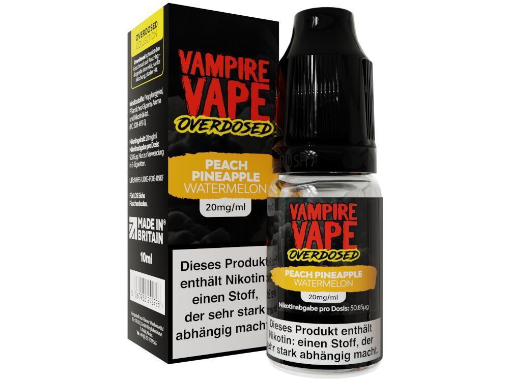 Vampire Vape - Overdosed - Peach Pineapple Watermelon -...