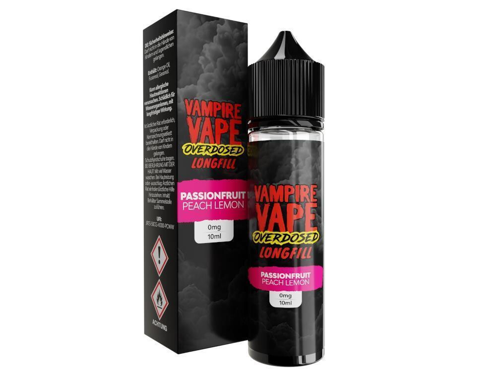 Vampire Vape - Overdosed - Aroma Passionfruit Peach Lemon...
