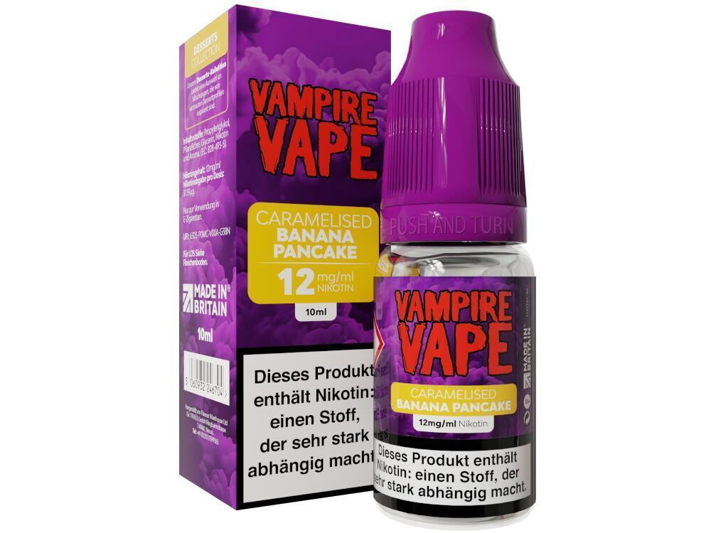 Vampire Vape Liquid - Dessert Collection - Caramelised...