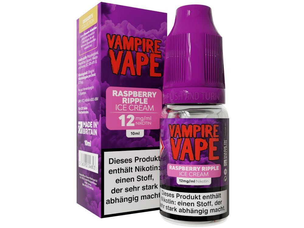 Vampire Vape Liquid - Dessert Collection - Raspberry...
