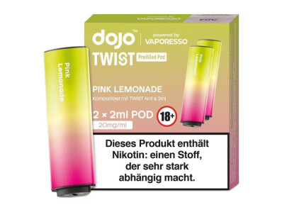Vaporesso - Dojo - Twist Pod Pink Lemona box