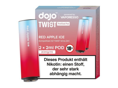 Vaporesso - Dojo - Twist Pod Red Apple I box