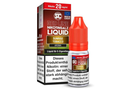 SC - Red Line - Sunrise Tobacco - Nikoti box