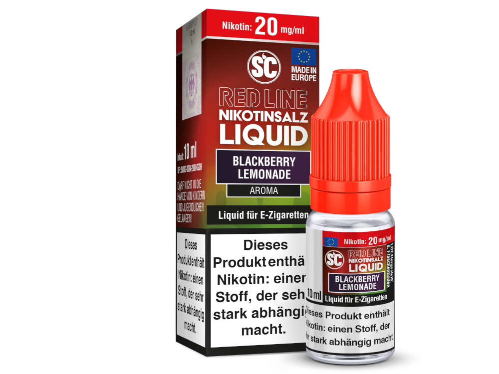 SC - Red Line - Blackberry Lemonade - Nikotinsalz Liquid