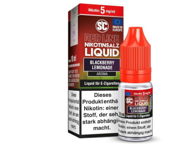 SC - Red Line - Blackberry Lemonade - Ni box