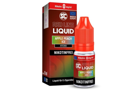 SC - Red Line - Apple Peach Ice - Nikoti box
