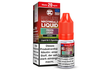SC - Red Line - Frozen Lychee - Nikotinsalz Liquid