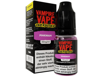 Vampire Vape - Overdosed - Pinkman - Nikotinsalz Liquid